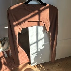 Vitality (prev. Balance Athletica) shrug top.